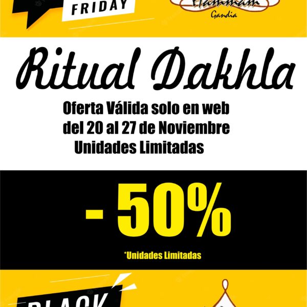 OFERTÓN BLACK FRIDAY Ritual Dakhla -50% Aceites Corporales Le Petit Hammam