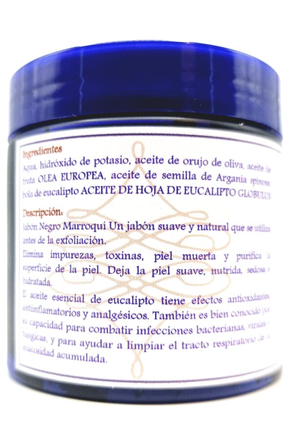 Jabón Negro con Eucalipto