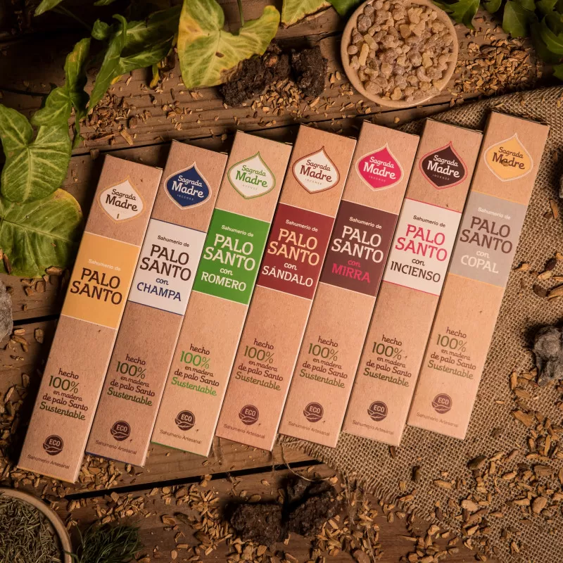 Linea de Incienso de Palo Santo Artesanal