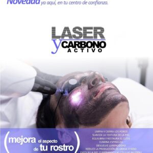 LÁSER Y CARBONO ACTIVO  (Hollywood Peel )